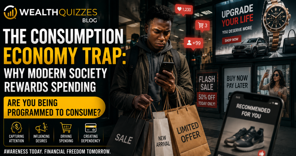 The Consumption Economy Trap: Why Modern Society Rewards Spending