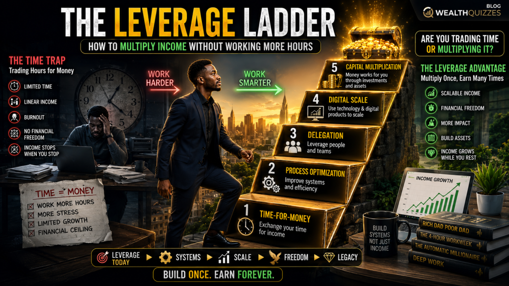 The Leverage Ladder: How to Multiply Income Without Working More Hours