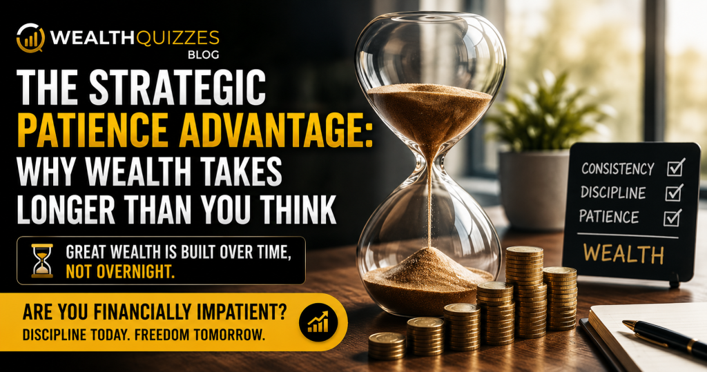 The Strategic Patience Advantage: Why Wealth Takes Longer Than You Think