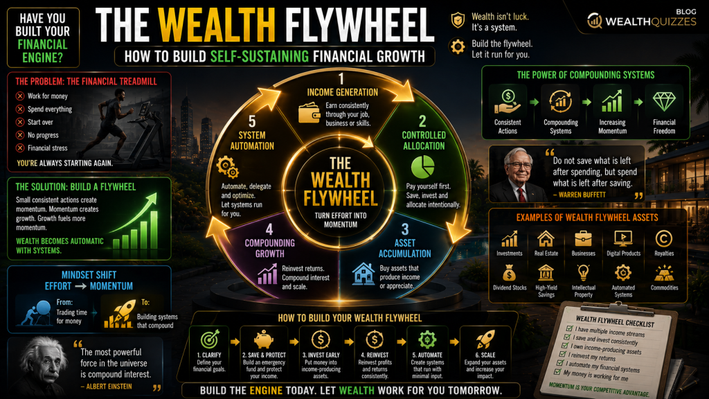 The Wealth Flywheel: How to Build Self-Sustaining Financial Growth