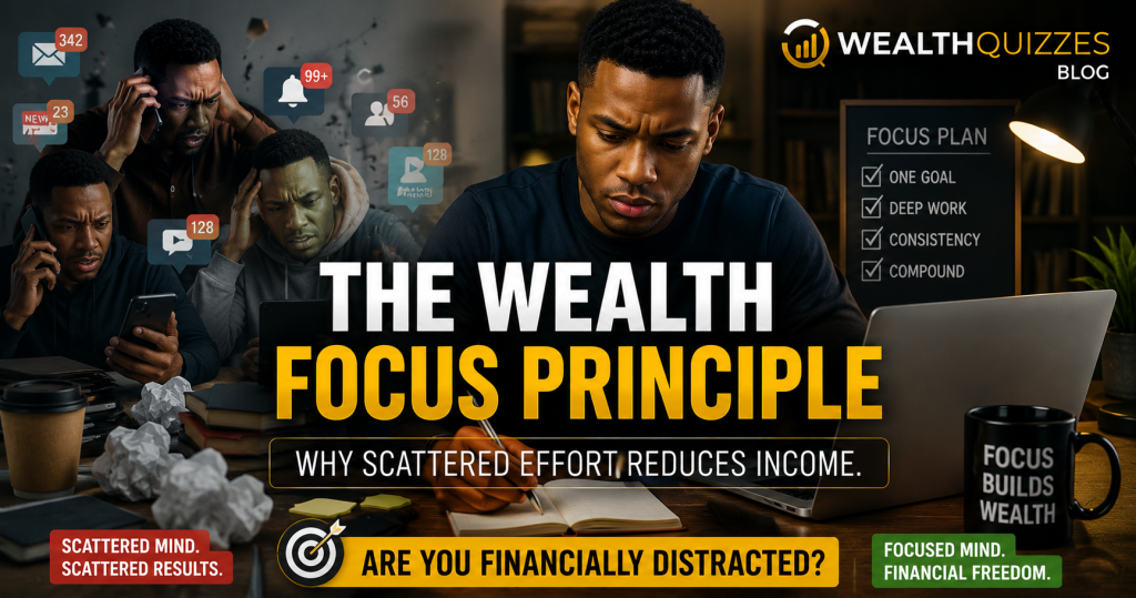 The Wealth Focus Principle: Why Scattered Effort Reduces Income