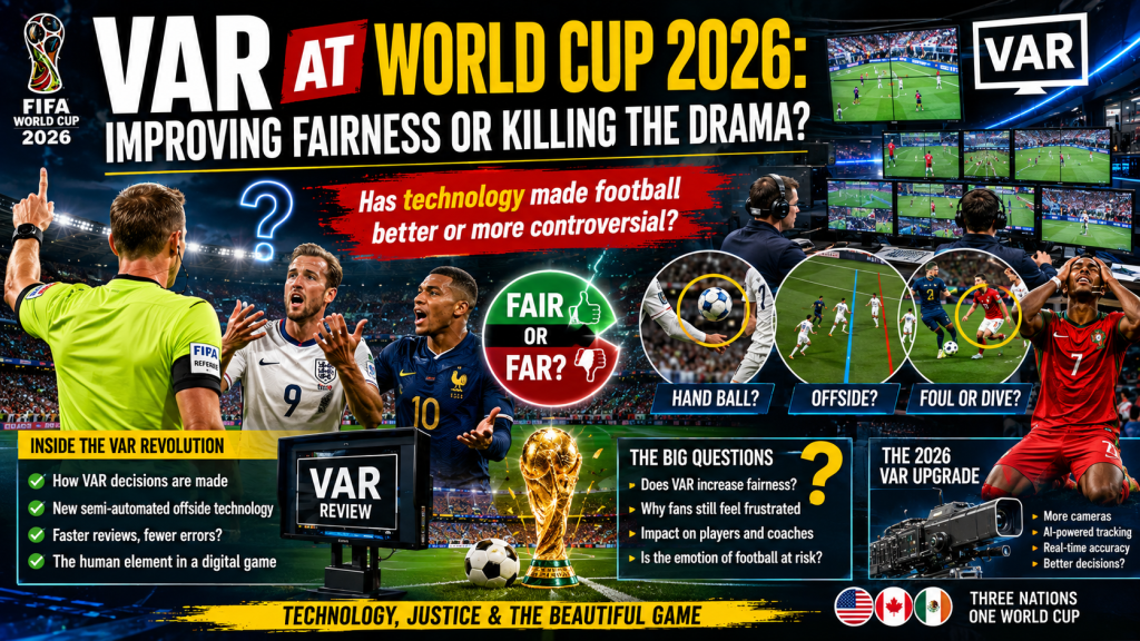 VAR at World Cup 2026: Improving Fairness or Killing the Drama?