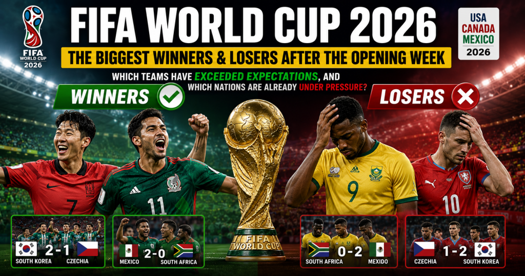 FIFA World Cup 2026: The Biggest Winners and Losers After the Opening Week