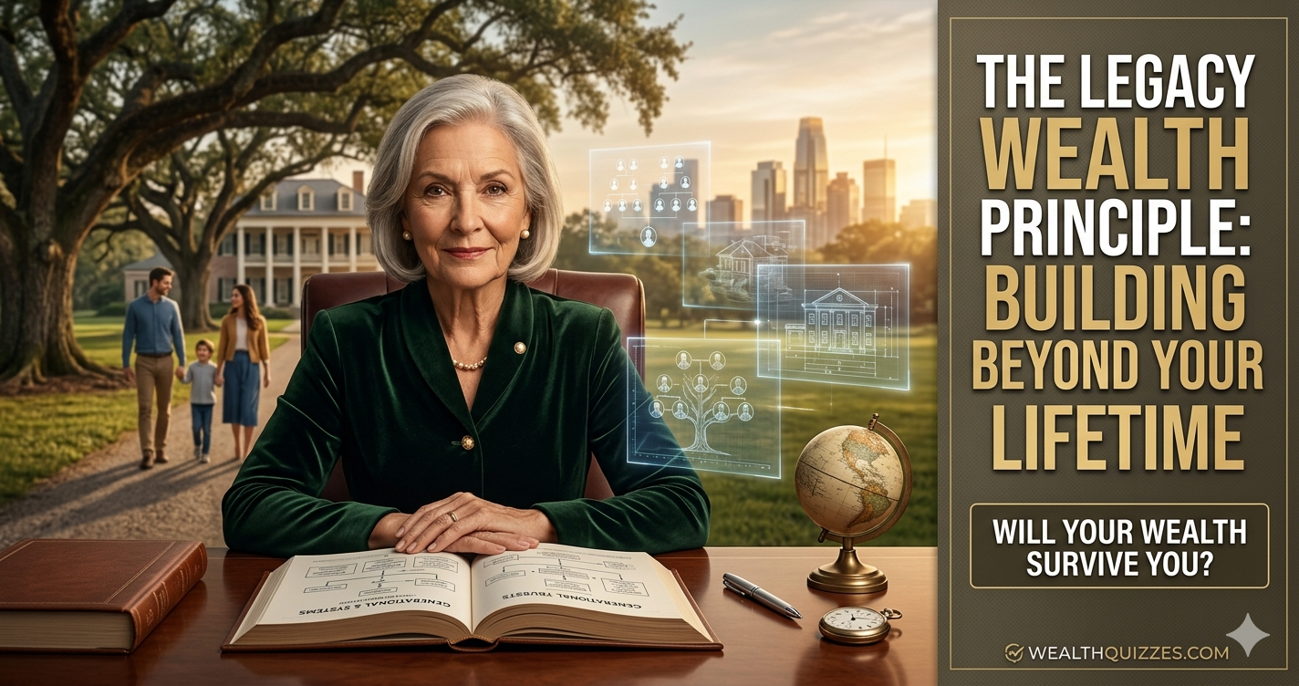 The Legacy Wealth Principle: Building Beyond Your Lifetime