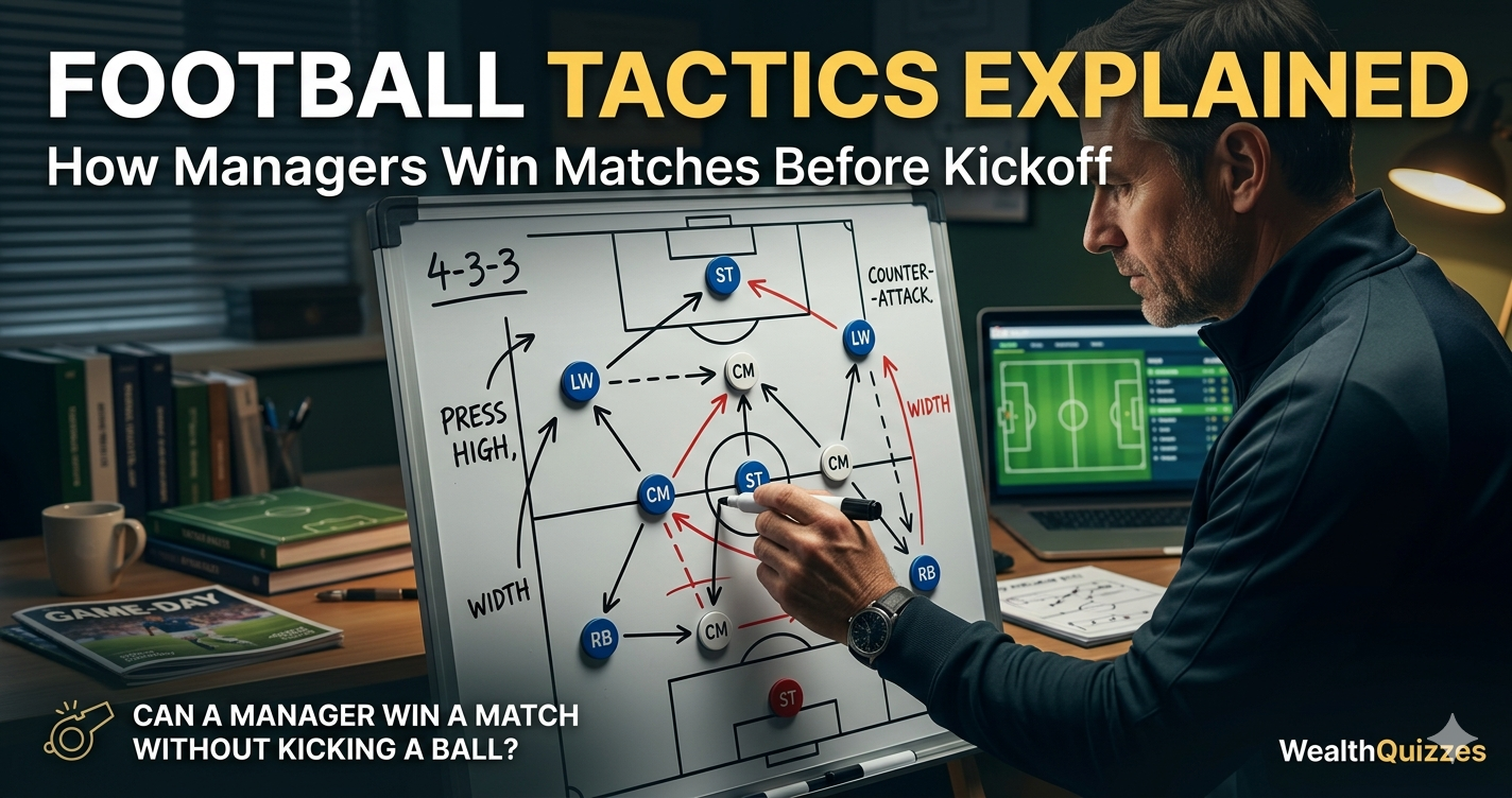 Football Tactics Explained: How Managers Win Matches Before Kickoff