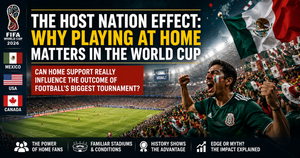 The Host Nation Effect: Why Playing at Home Matters in the World Cup