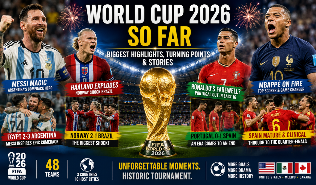 FIFA World Cup 2026 So Far: The Biggest Highlights, Turning Points and Stories Defining the Tournament