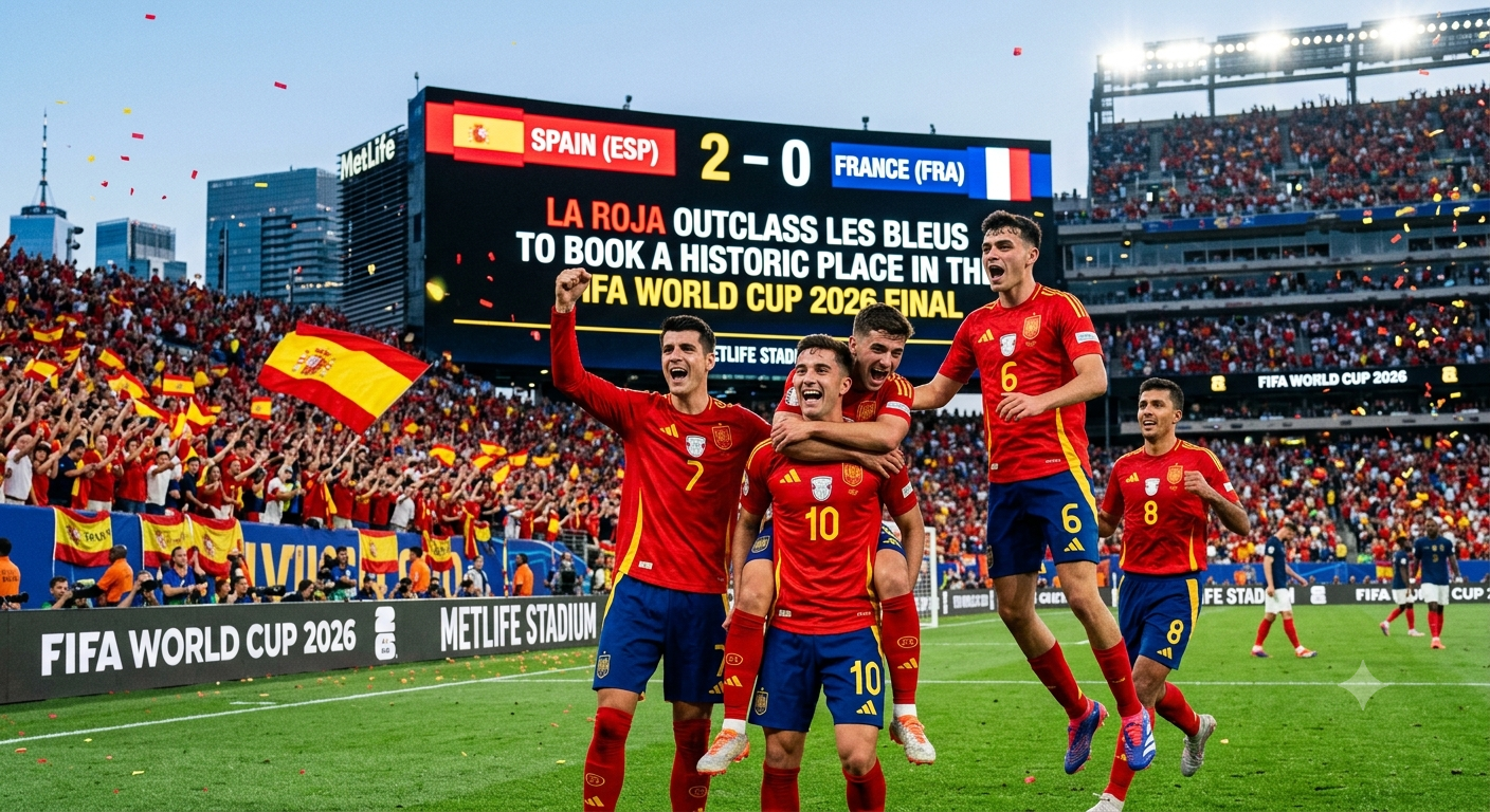 Spain 2–0 France: La Roja Outclass Les Bleus to Book a Historic Place in the FIFA World Cup 2026 Final