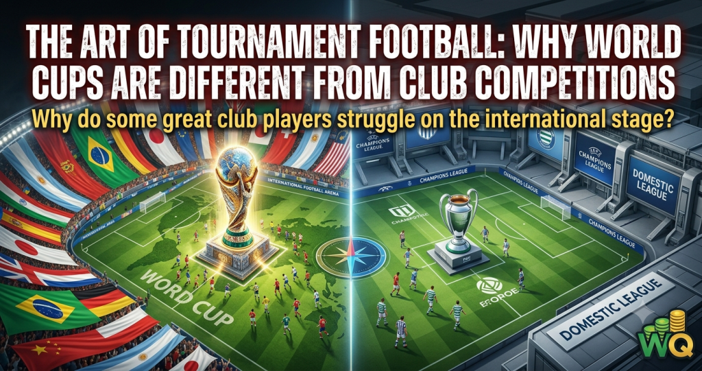 The Art of Tournament Football: Why World Cups Are Different from Club Competitions