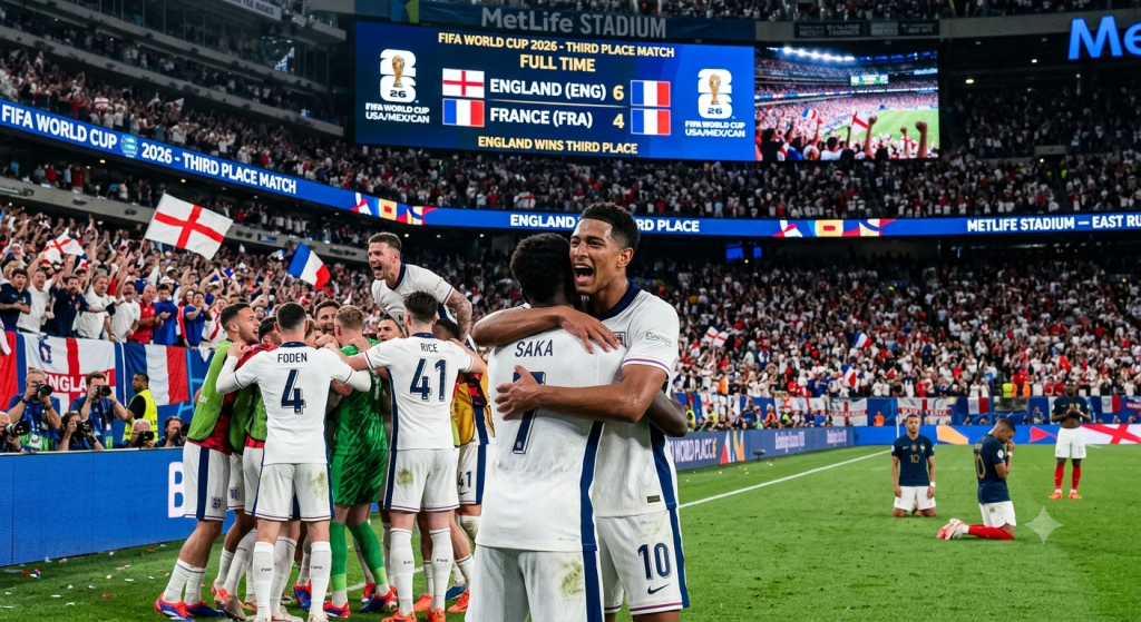 England 6–4 France: The Greatest Third-Place Match in World Cup History?
