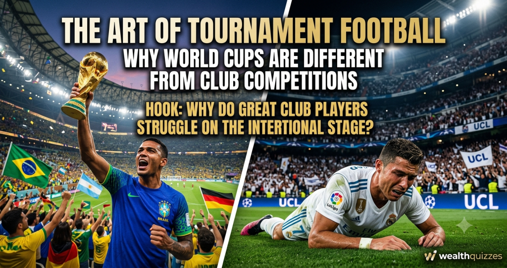The Art of Tournament Football: Why World Cups Are Different from Club Competitions