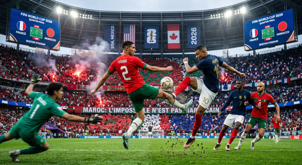 France 2–0 Morocco: Mbappé’s Ruthless Edge Ends Africa’s Boldest Dream at World Cup 2026
