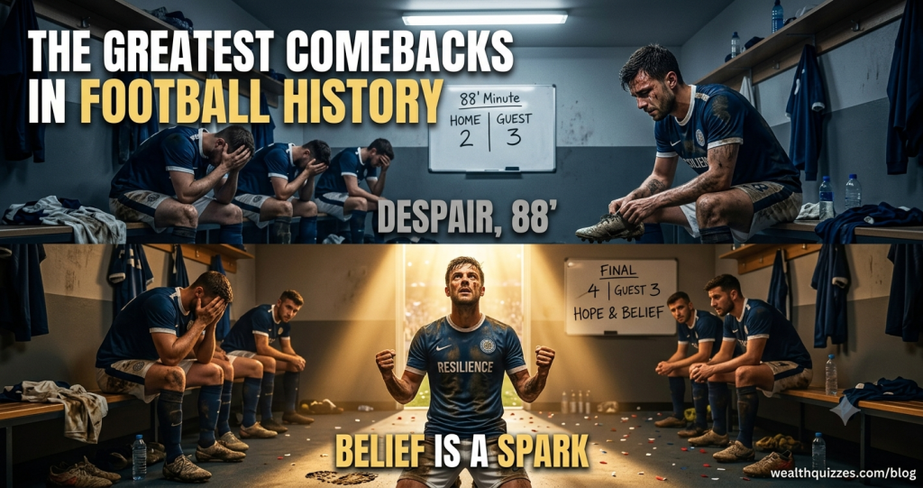 The Greatest Comebacks in Football History: Football Rewards Belief: Resilience and Perseverance