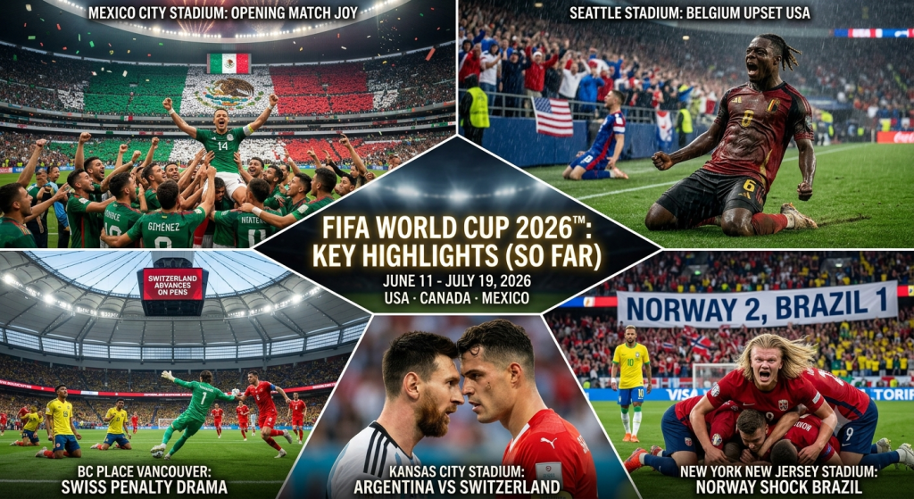 FIFA World Cup 2026 So Far: The Biggest Highlights, Turning Points and Stories Defining the Tournament