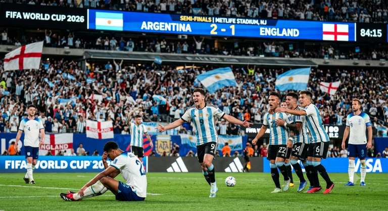 Argentina 2–1 England: Messi the Master Creator as Defending Champions Produce Stunning Late Comeback to Reach the FIFA World Cup 2026 Final