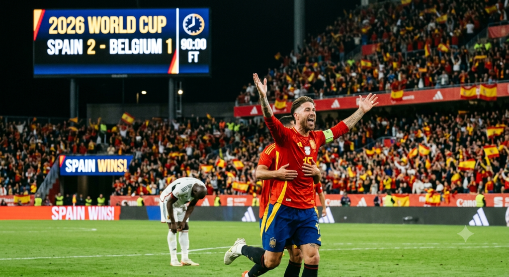 Spain 2–1 Belgium: La Roja's New Generation Marches On as Belgium's Golden Era Finally Fades