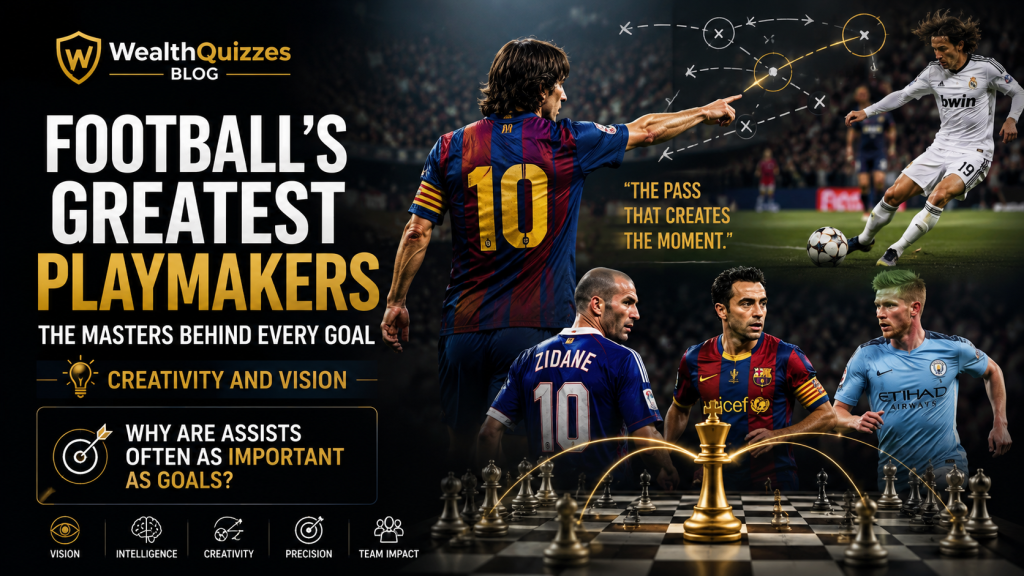 Football’s Greatest Playmakers: The Masters Behind Every Goal: Creativity and vision Why are assists often as important as goals?
