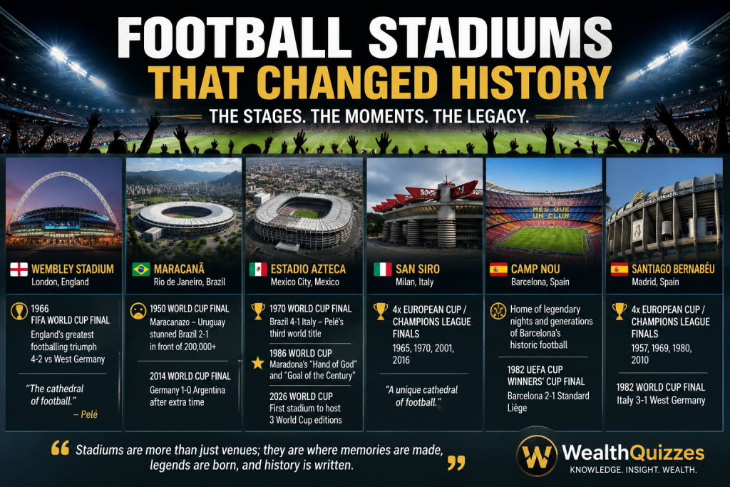 Football Stadiums That Changed HistoryWhich stadiums have witnessed football’s greatest moments?