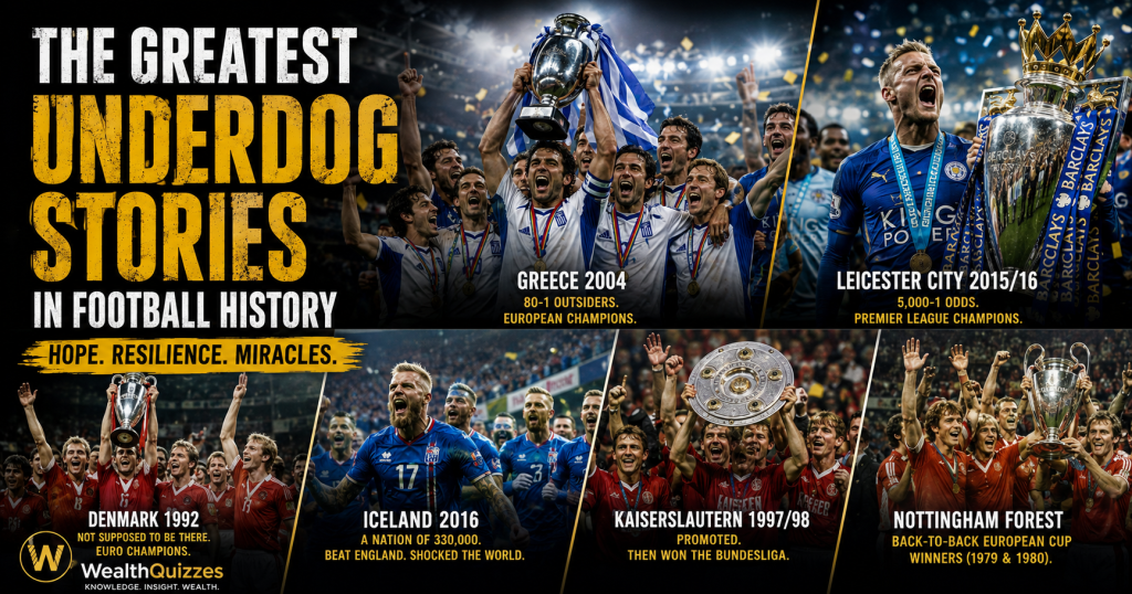 The Greatest Underdog Stories in Football History