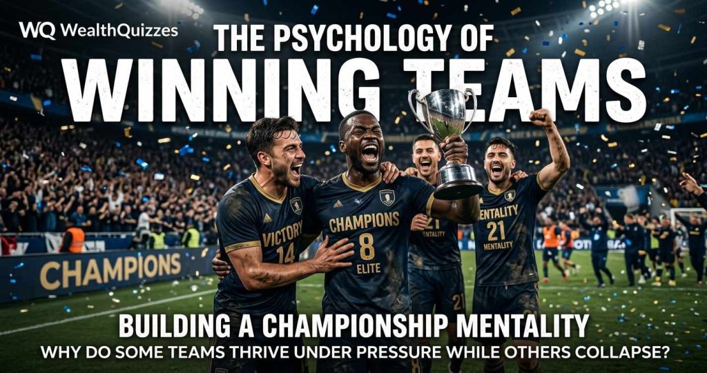 The Psychology of Winning Teams Building a Championship Mentality Sports Psychology