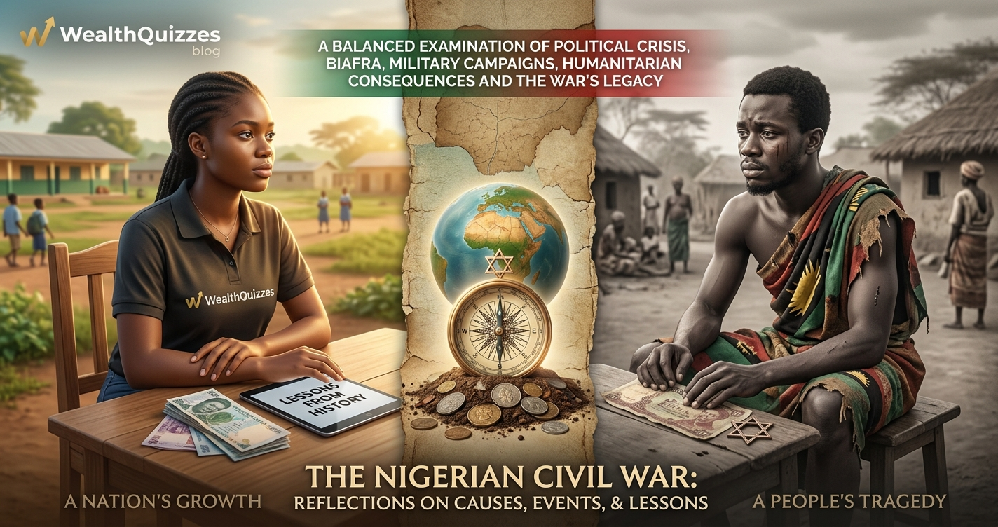 The Nigerian Civil War: Causes, Major Events and Historical Lessons