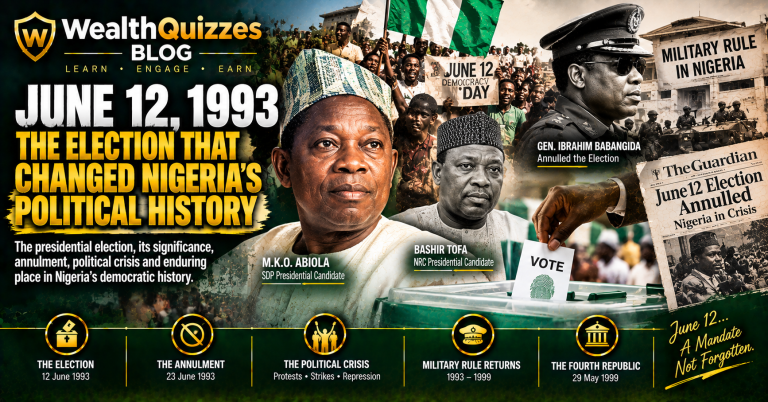 June 12, 1993: The Election That Changed Nigeria’s Political History