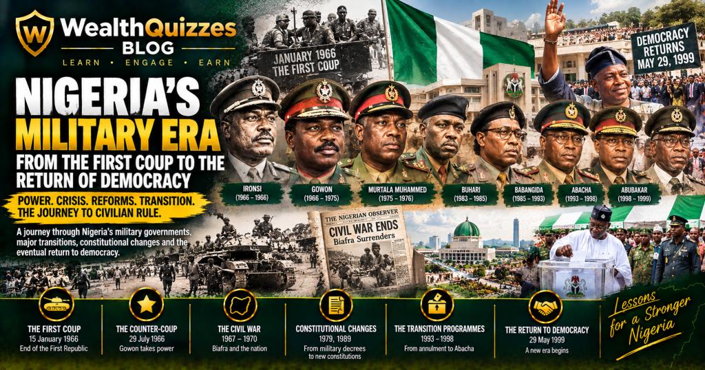 Nigeria’s Military Era: From the First Coup to the Return of Democracy