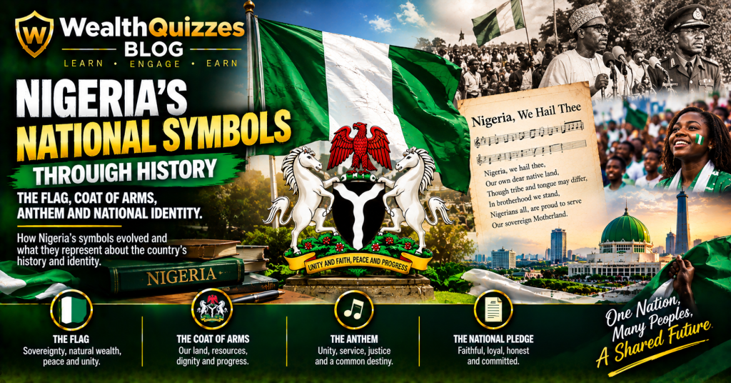 Nigeria’s National Symbols Through History: The Flag, Coat of Arms, Anthem and National Identity