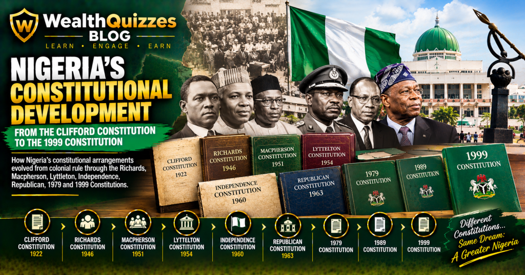Nigeria’s Constitutional Development: From the Clifford Constitution to the 1999 Constitution