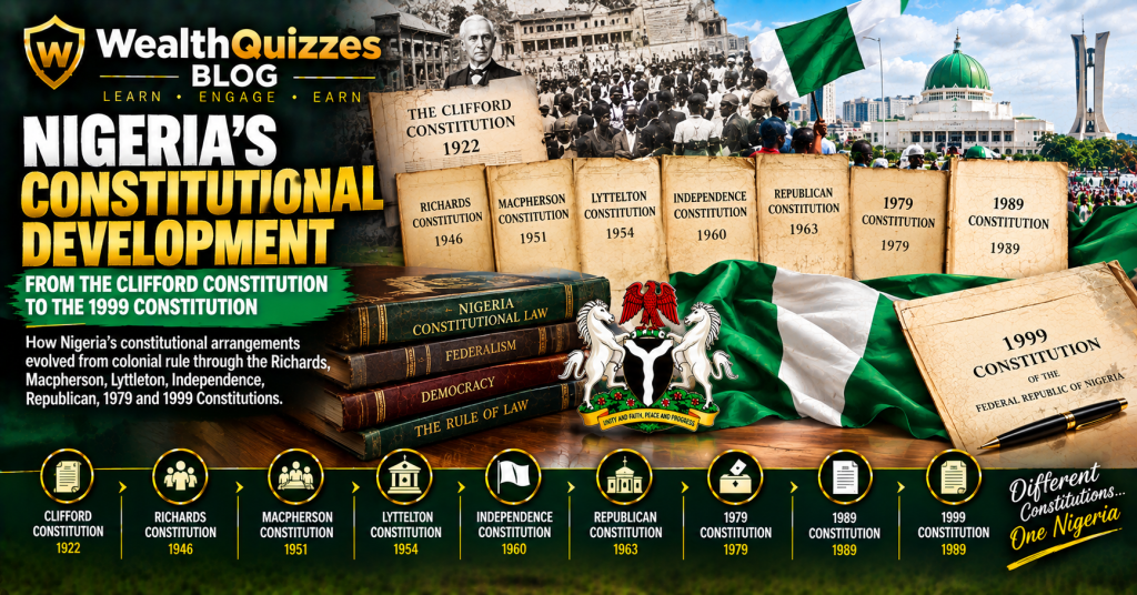 Nigeria’s Constitutional Development: From the Clifford Constitution to the 1999 Constitution