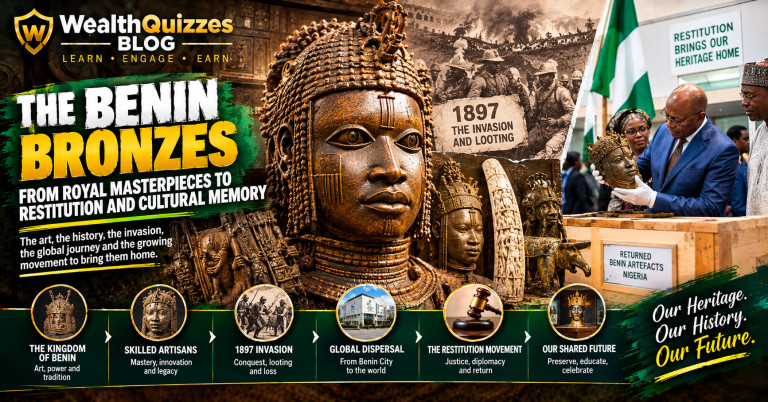 The Benin Bronzes: From Royal Masterpieces to Restitution and Cultural Memory